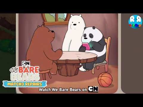We Bare Bears Match3 Repairs - Fix and Decorate the House Part 2