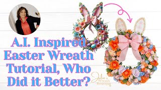 How to Make an Easter Wreath | How to Craft an Easter Wreath | Easter Crafts