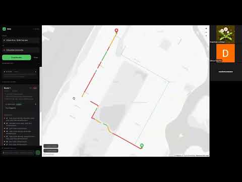 Velo Demo - AI For Good Columbia Hackathon