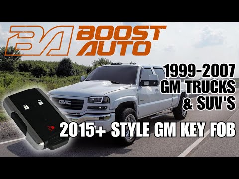 2015+ Style Chrome Key Fob Programming Guide for (1999-2007) GM Trucks - Boost Auto Parts