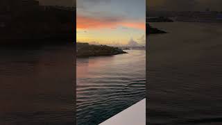 San Juan Puerto Rico from the balcony of the Carnival Mardi Gras cruise ship