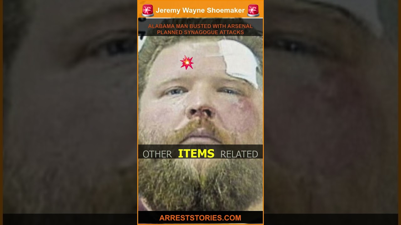 ALABAMA MAN BUSTED WITH ARSENAL PLANNED SYNAGOGUE ATTACKS