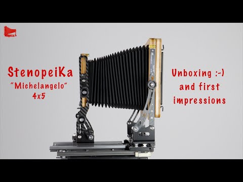 [59] Stenopeika Michelangelo 4x5 view camera: First impressions {EN - IT. Sot.)