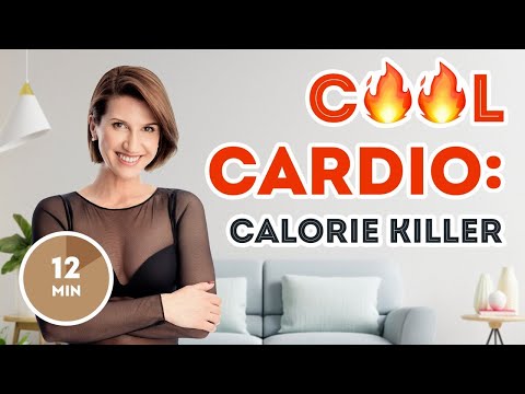 12 MIN HAPPY CARDIO - a good mood Light Intensity / No Equipment I Anita Sporty