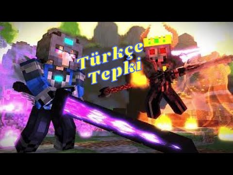 Lordzik As - Victorious Rain vs Naeus Minecraft Animation - Episode 1 [Türkçe Tepki]