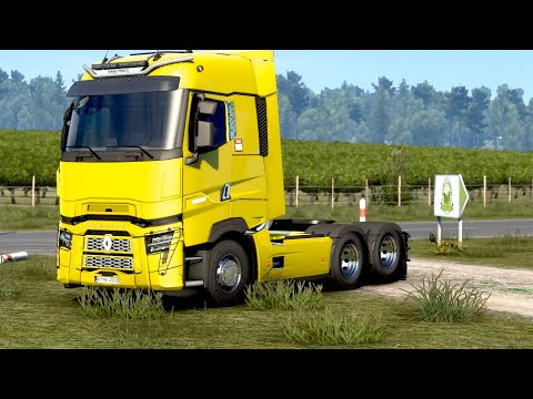 ETS 2 - Renault T Evolution Transporting Potatoes from Montpellier