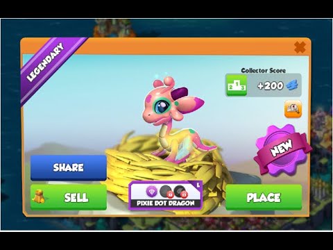 How to Breed Pixie dot Dragon-Dragon Mania Legends | Clan Siege Event | DML