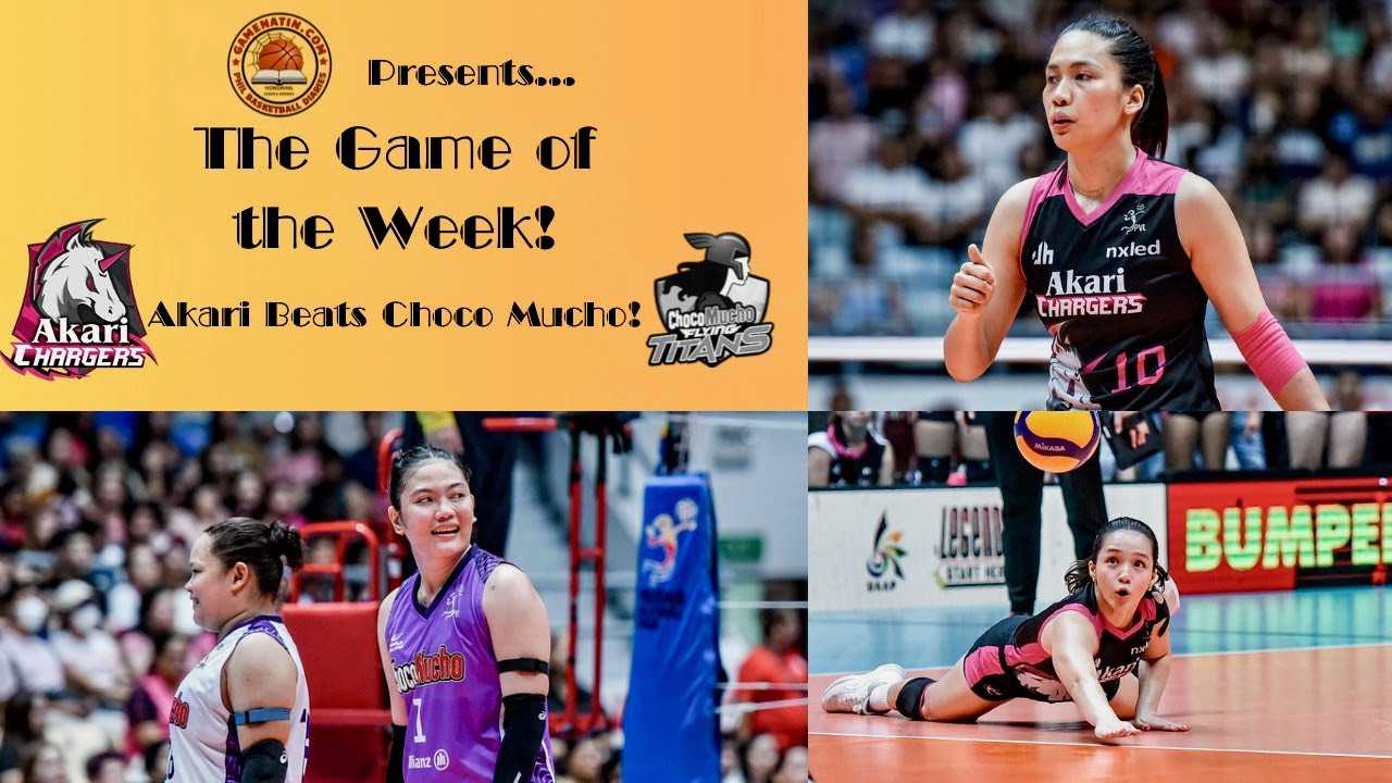 GameNatin.com's Game of the Week - Akari vs Choco Mucho, PVL Women's Volleyball, March 29, 2025