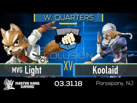 Collision XV -  MVG | Light (Fox) vs Koolaid (Sheik) - Winner's Quarters