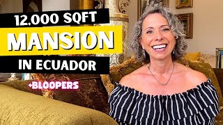 UNBELIEVABLE MANSION FOR SALE in QUITO ECUADOR! 🤯