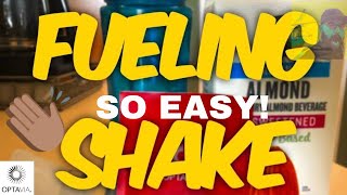 How to make an Optavia fueling shake, quick & easy