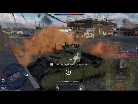 The greatest distraction a tank has ever seen