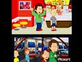 Caillou Classic Caillou Ruby Gillman Teenage Kraken Cars Once
