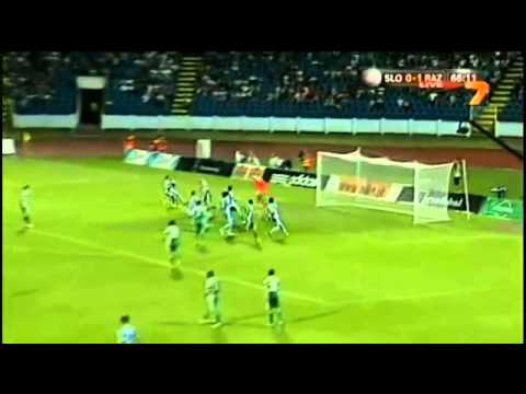 Slovan Bratislava 2-1 Ludogorets Razgrad Champions League II Qualifying round 7/17/2013