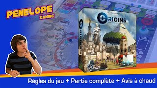 ORIGINS : FIRST BUILDERS - La règle du jeu, la Partie, l'Avis à chaud !