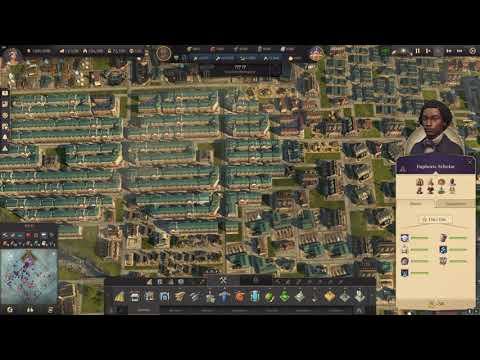 Anno 1800 High Life DLC's new shopping arcades doesn't affects scholar residences