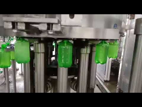 Juice Rinsing Filling & Capping Machine