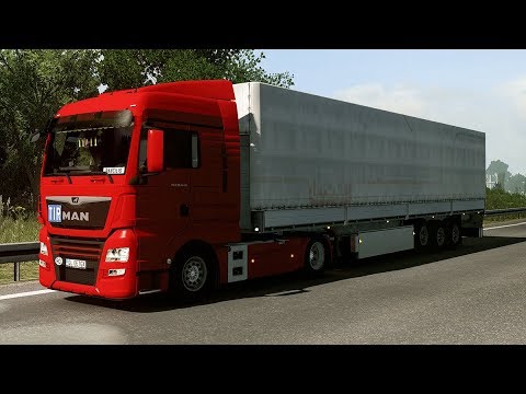 [ETS2] Euro Truck Simulator 2 1.31 - MAN TGX - Realistic Physics  - Promods 2.27