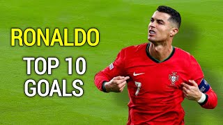 Ronaldo Top 10 Goals for Portugal