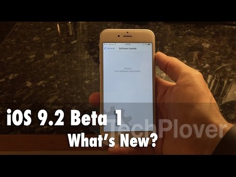 iOS 9.2 Beta 1 - What's New?