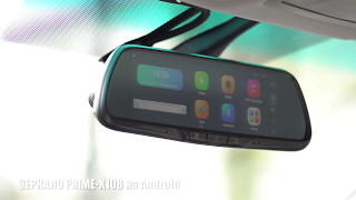 Відео огляд Дзеркало з відеореєстратором Prime-X 108 (Android)