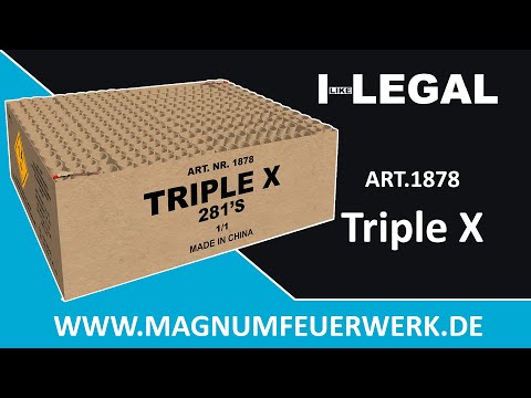 Art. 1878 Triple X I-Like-Legal Magnum Feuerwerk
