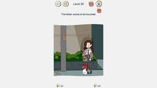 Brain Out 2 - (Leisure: Story Level) Level 25 Gameplay Solution