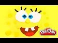 Spongebob made of Play Doh Bob Esponja plastilina playdo