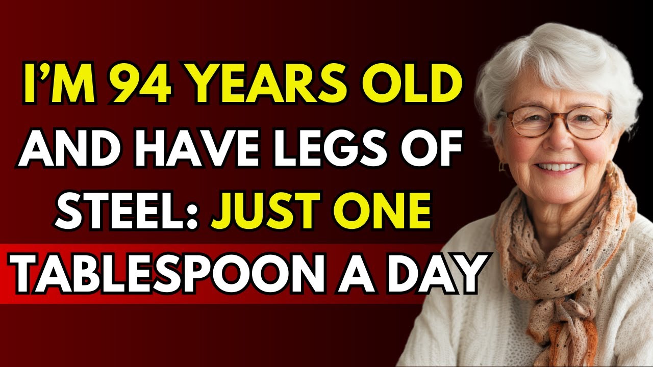 6 Essential Vitamins to Keep Your Legs Strong in old age Even at 89! senior health, old age