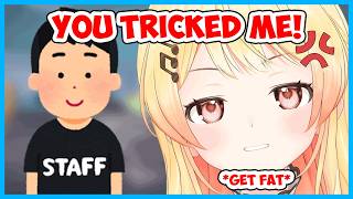 Kanade got tricked by her vocal coaches to drink vitamin C with pocari sweat...