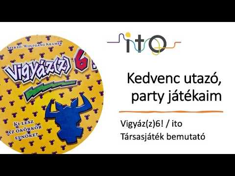 Kedvenc utazó, party játékaim...Vigyáz(z)6!, ito - Bemutató - Robert SoloPlay