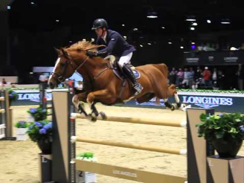 Harrie Smolders and Diamant de Semilly stallion Emerald LA Los Angeles Master Longines