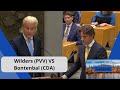 Wilders (PVV) VS CDA: "Ik ben VERDORIE niet gekozen voor Oekraïne! Ik ben een Nederlands politicus!"