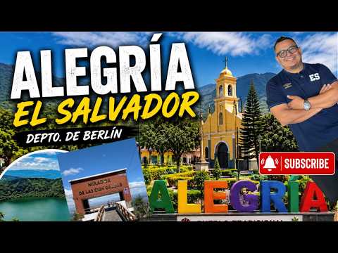 ALEGRÍA, EL SALVADOR 🇸🇻 | El pueblo más bonito de Usulután que tienes que conocer