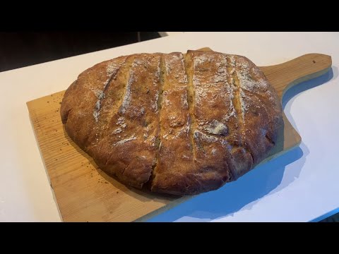 Ψωμί γάστρας χωρίς ζύμωμα | Blondecooking by Marina