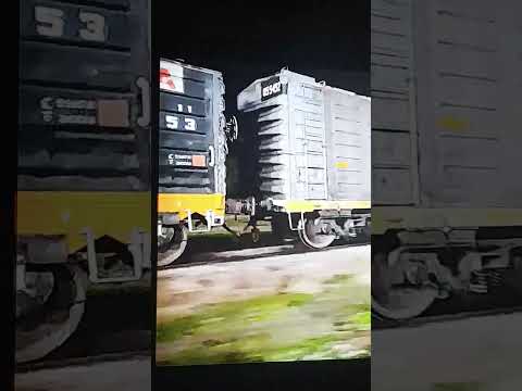 Pasada del Tren Vacio de NCA por La AGD de Beltrán(Provincia de Santiago Del Estero)