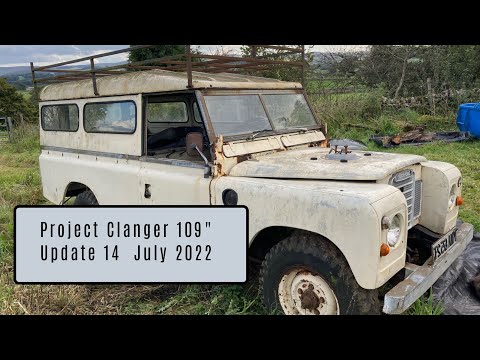 Clanger 109 A Series 3 Landrover renovation