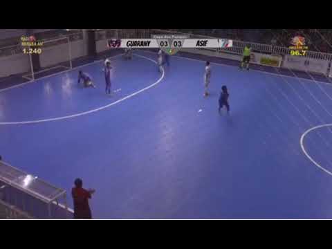 Gol de Romulo frente Guarany