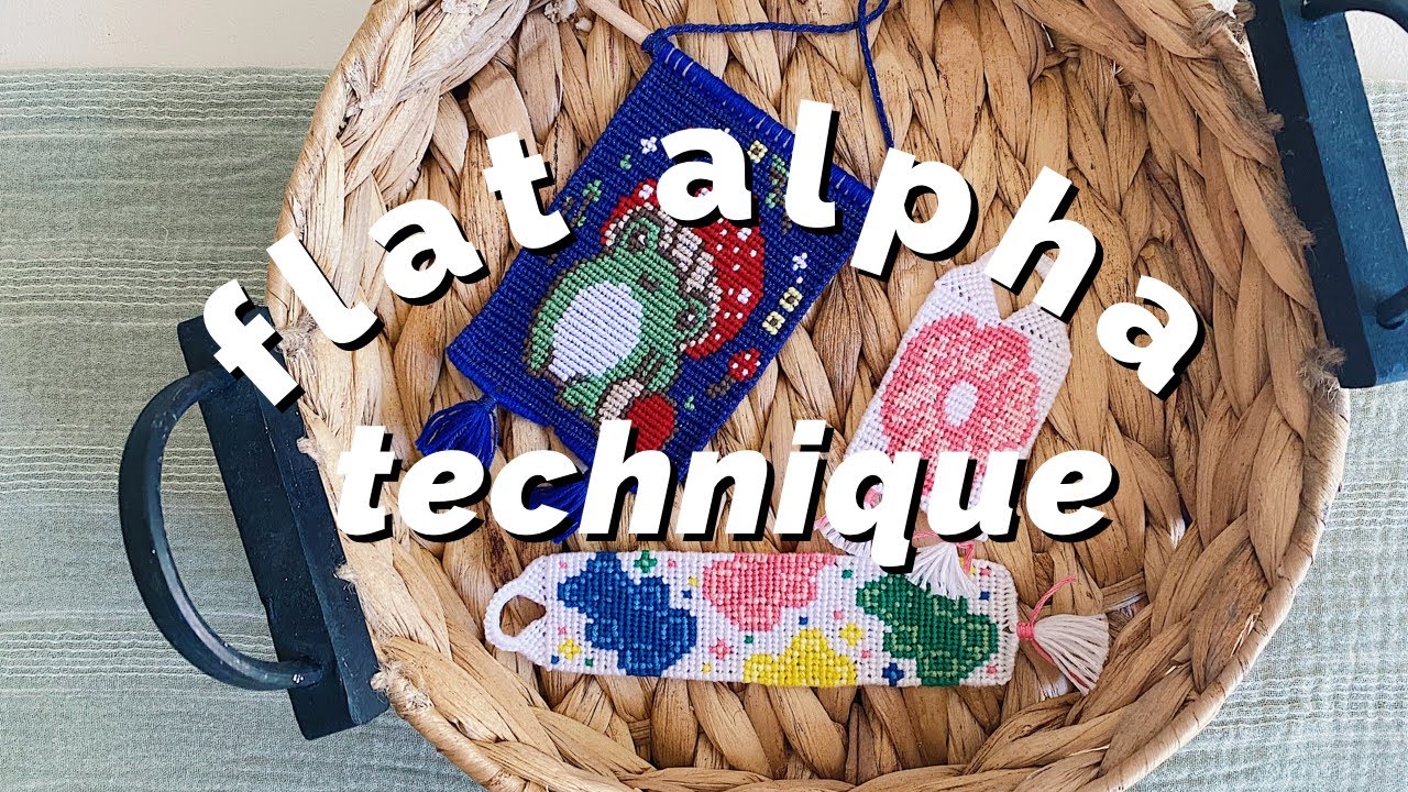 HOW TO: flat alpha technique!