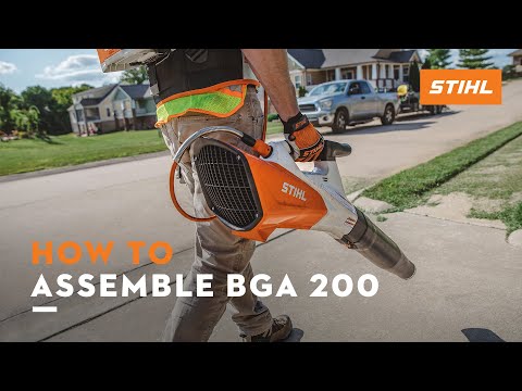 Stihl BGA 200 in Kerrville, Texas - Video 3