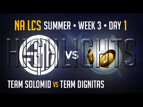 TSM vs DIG HIGHLIGHTS | Week 3 NA LCS Summer Split 2015 S5 | TSM vs Dignitas W3