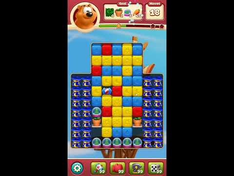 Toon Blast Level 8427 - NO BOOSTERS 🐻🐺🐱 | SKILLGAMING ✔️