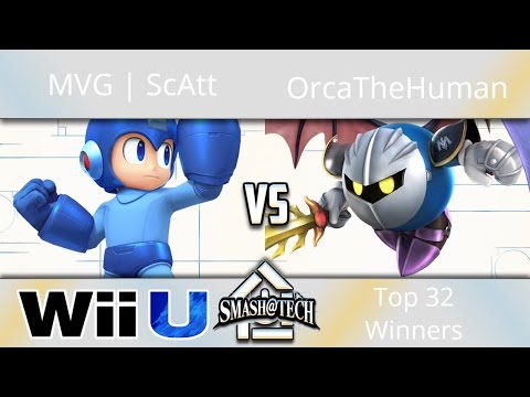 Smash@Tech 3/18/17 - MVG | ScAtt (Megaman) vs OrcaTheHuman (Megaman) - Smash 4 Top 32 Winners