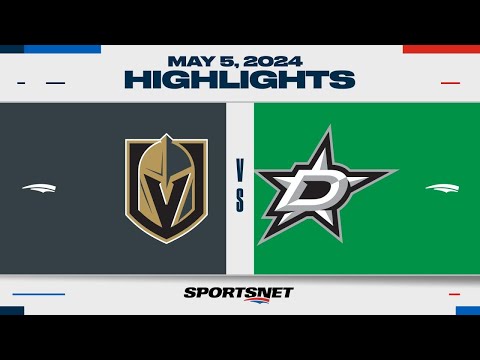 NHL Game 7 Highlights | Golden Knights vs. Stars - May 5, 2024