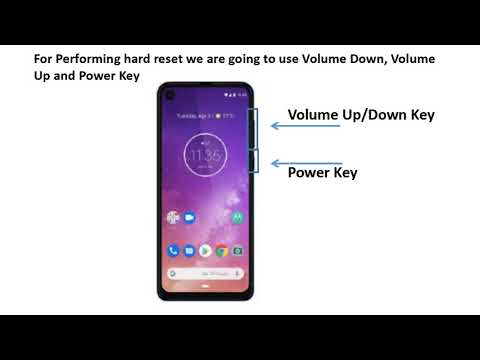Motorola one action hard reset