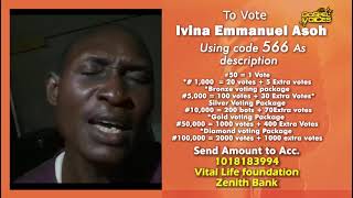 Chance Of A Lifetime by Ivina Emmanuel Asoh Originally performed by Take Six Brothers