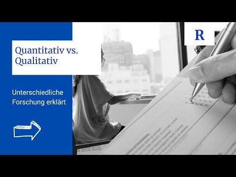 Quantitative vs. Qualitative Forschung und Mixed Designs