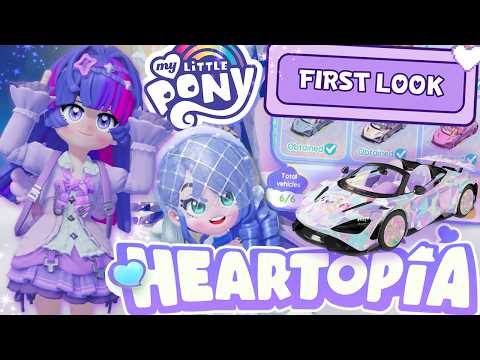 My Little Pony x Heartopia FIRST LOOK! I Bought Everything in the Collection!