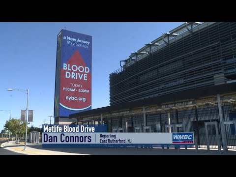 NJ East Rutherford Metlife Blood Drive