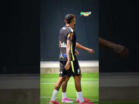 QUE ALEGRIA VER O NEYMAR DE VOLTA AOS TREINOS NO CAMPO! 🇧🇷🙏 Falta pouco, craque! #shorts